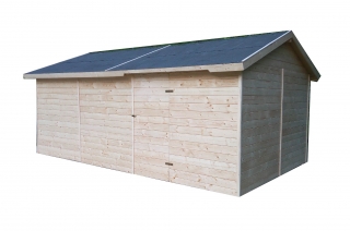 Garaje de madera 3,3x5,3m (19mm)